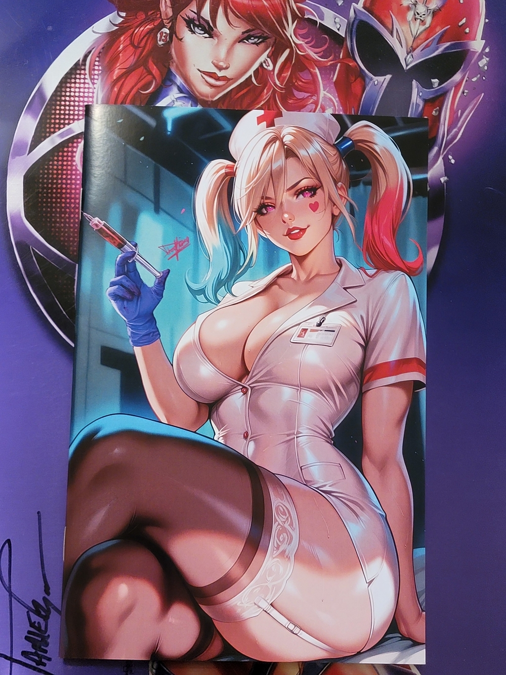 Artist Alley Multiverse Saga: Harley Quinn Doctor  Nice Cover 🌋🐓🌋